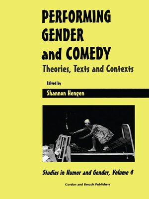 cover image of Performing Gender and Comedy